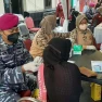 Serbuan Vaksinasi Korps Marinir TNI AL di Sumedang Capsi 3.338 Warga Tervaksin