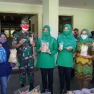 Dukung UMKM Parung, Danrem 061/Sk Bersama Ketua Persit KCK Koorcab Rem Promokan Dagangan di Sosmed