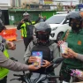 Polresta Malang Kota Kampanyekan Prokes dan Disiplin Lalu-lintas pada Valentine Day