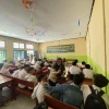 Program TMMD ke 115, Gelar Penyuluhan Narkoba di SMA Qoriyah Toyibah Almuqni Desa Banyuasih