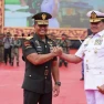 Jenderal TNI Andika Perkasa Bersama Laksamana TNI Yudo Margono Laksanakan Sertijab Panglima TNI