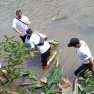 BRI Rayakan HUT ke-128 Adakan Aksi Bersih-bersih Kali Krukut