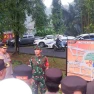Dandim 0606/Kota Bogor Pimpin Apel Gabungan TNI- Polri Pengamanan Tamu Negara Gubernur Jenderal Australia ke Istana Bogor