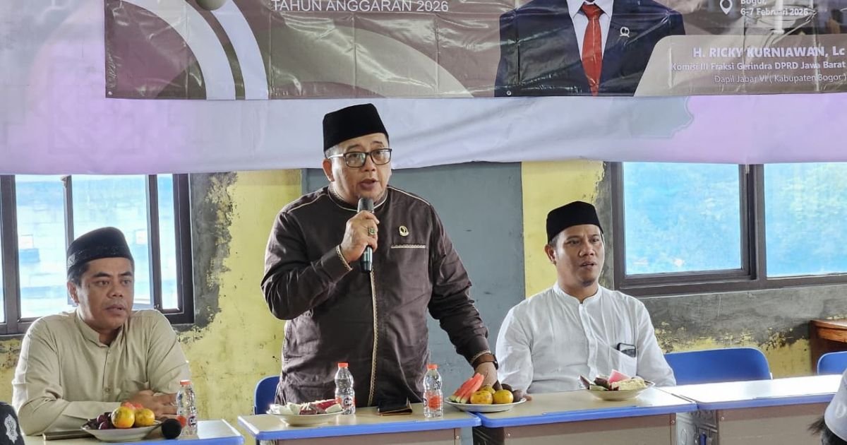 Anggota DPRD Jabar di Megamendung, Ricky Kurniawan: Dialog Pemerintah dan Warga Sangat Penting