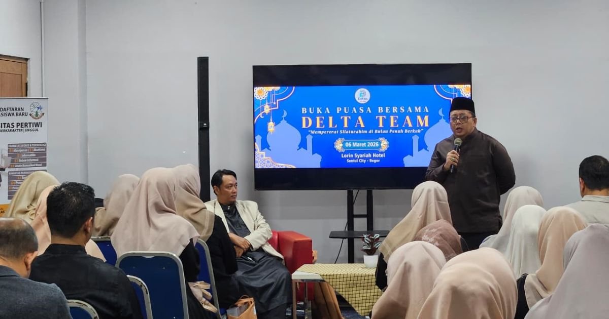Anggota DPRD Jabar Ricky Kurniawan Sampaikan Tausiyah di Acara Buka Bersama dan Silaturahim SMK Binaan Delta/Mulky