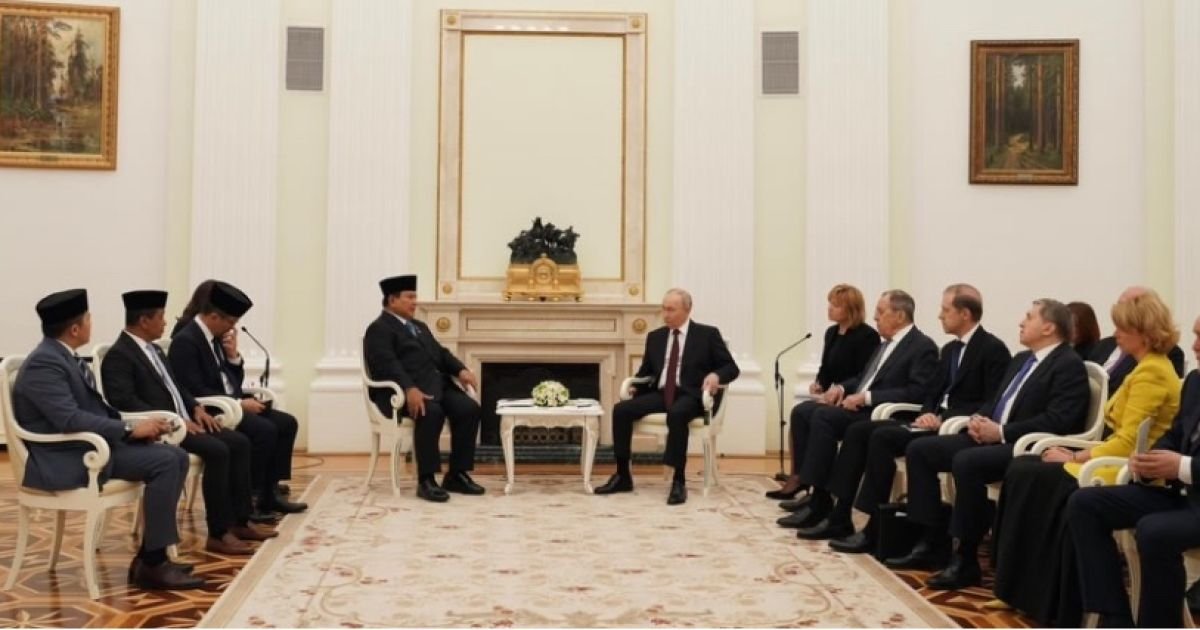 Presiden RI Prabowo Subianto melakukan kunjungan kenegaraan ke Moskow untuk bertemu dengan Presiden Rusia Vladimir Putin di Istana Kremlin pada Senin (13/4/2026) waktu setempat/Instagram @prabowo