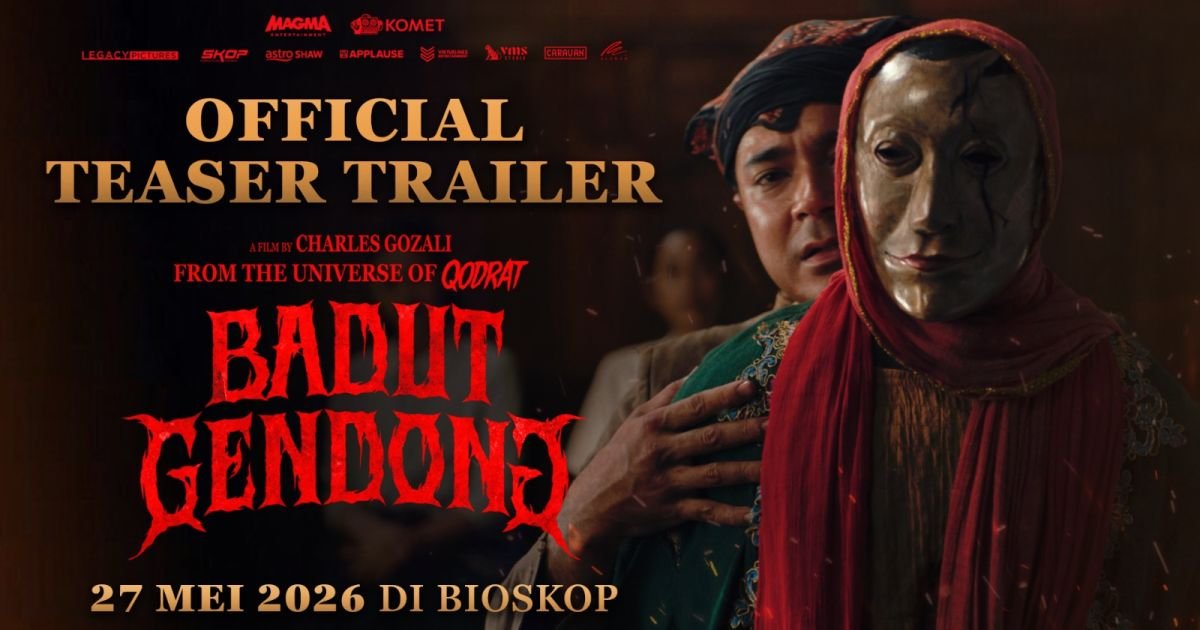 Rumah produksi MAGMA Entertainment secara resmi merilis teaser trailer untuk film horor terbaru mereka, Badut Gendong, pada Selasa (15/4/2026).