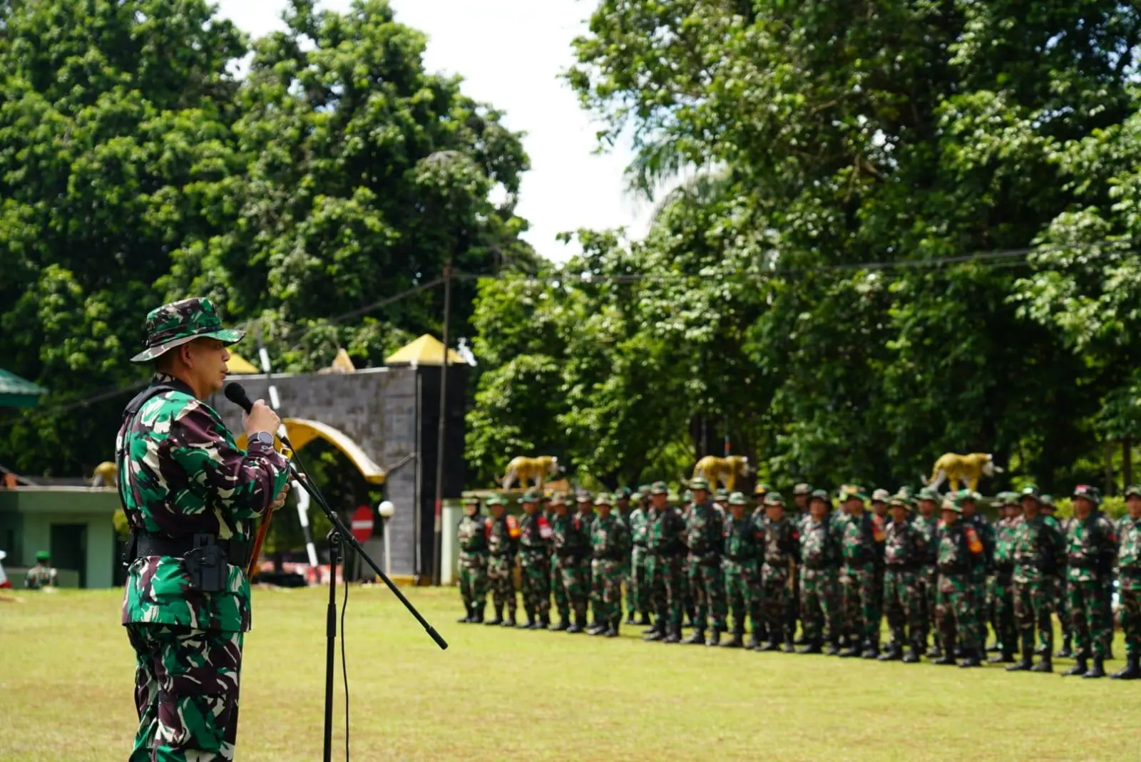 Korem 061/Suryakancana pimpin latihan terpadu untuk memetakan zona rawan dan memperkuat respons cepat
