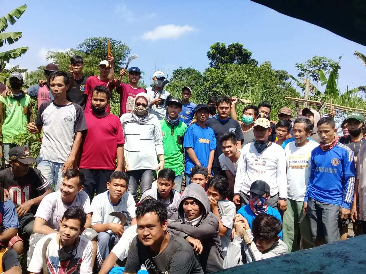 Kurangi Beban Warga Terdampak Covid-19, Pemdes Cimayang Laksanakan Padat Karya Tunai