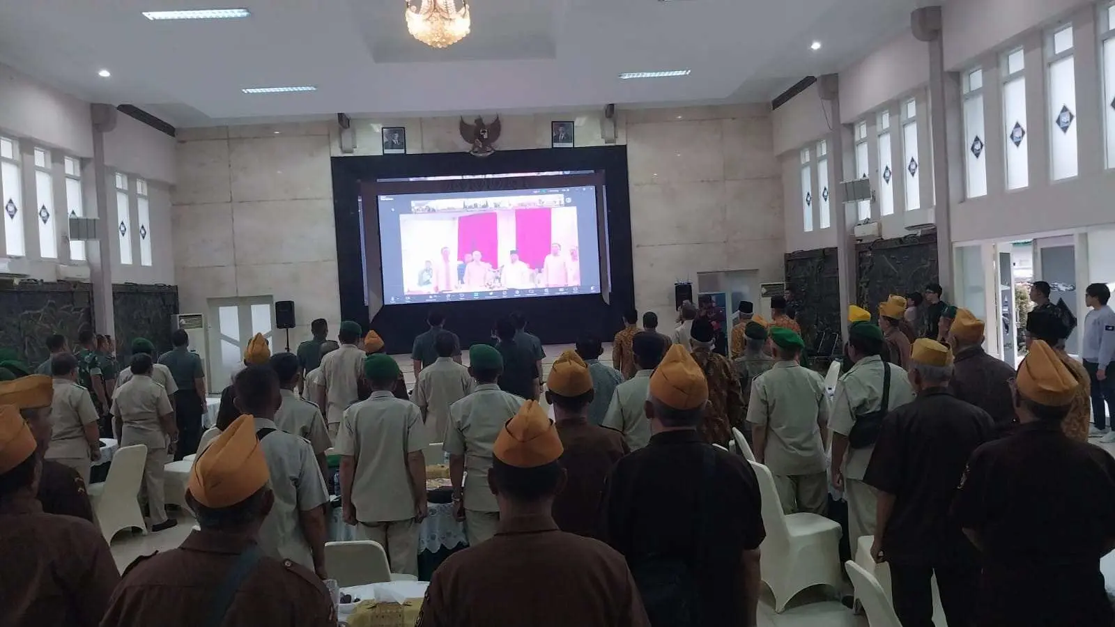 Pengarahan Presiden RI Prabowo Subianto kepada Purnawirawan dan Veteran se-Bogor Raya Secara Virtual