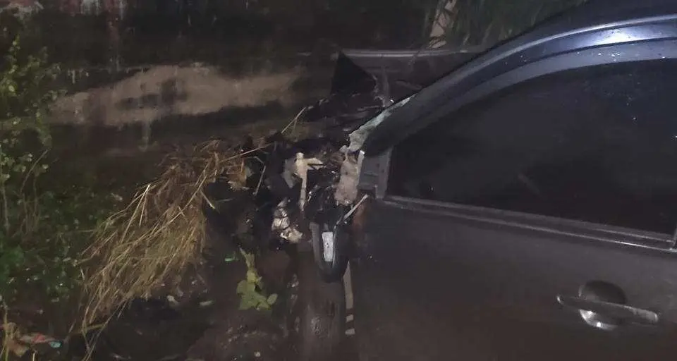 Pihak Kepolisian Tangani Kecelakaan Kereta Api di Ds. Ciriung