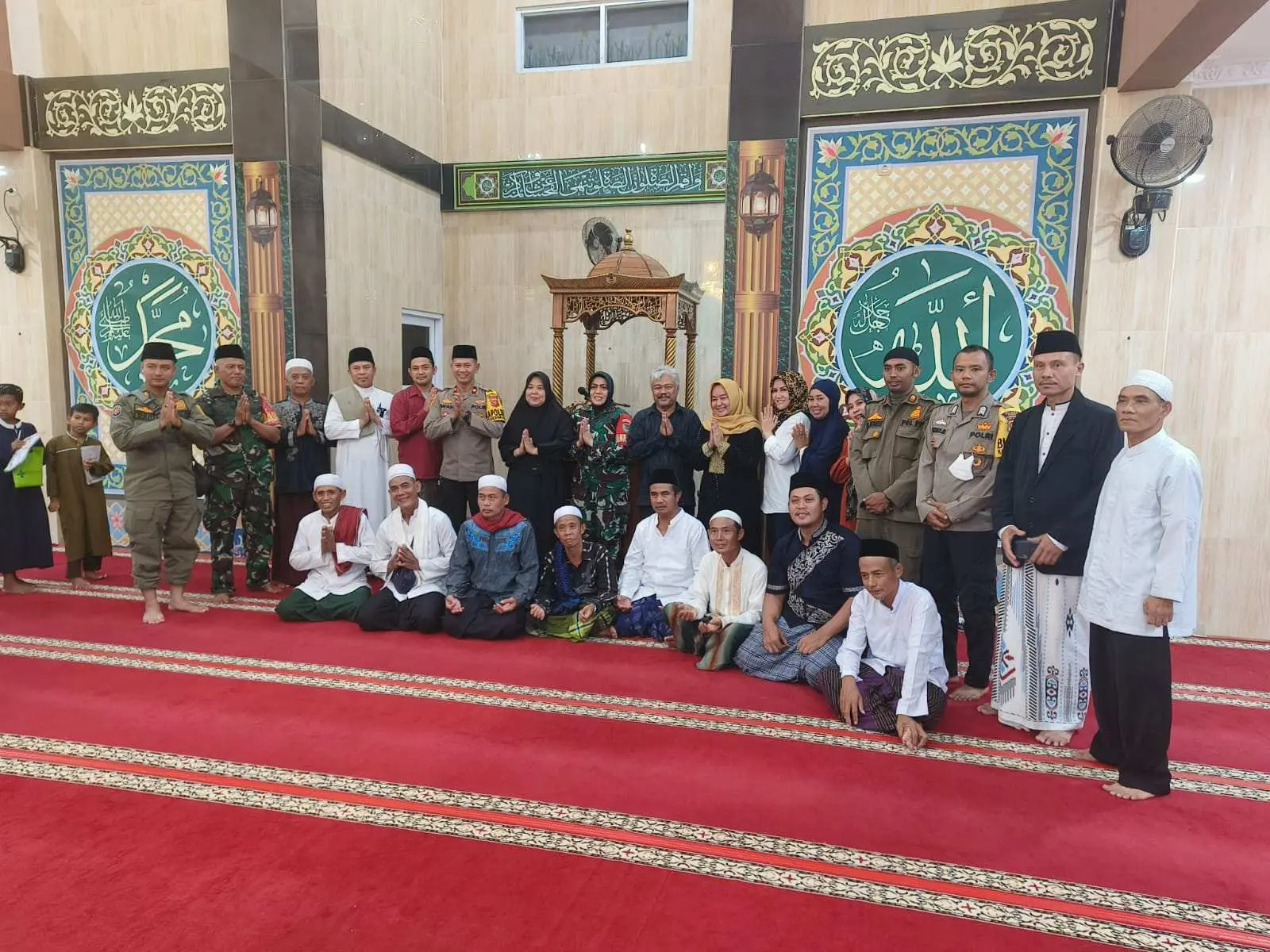 Wilayah Hukum Polsek Ciomas Giat Sholat Tarawih keliling