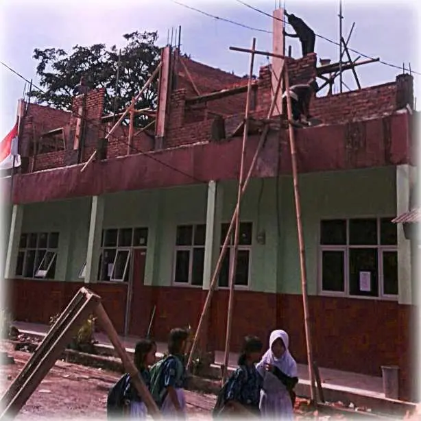 Pembangunan RKB SDN Sukatani Bogor Berjalan Sesuai Terget