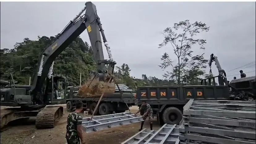 BNPB: Enam Jembatan Bailey di Aceh Tuntas Dibangun