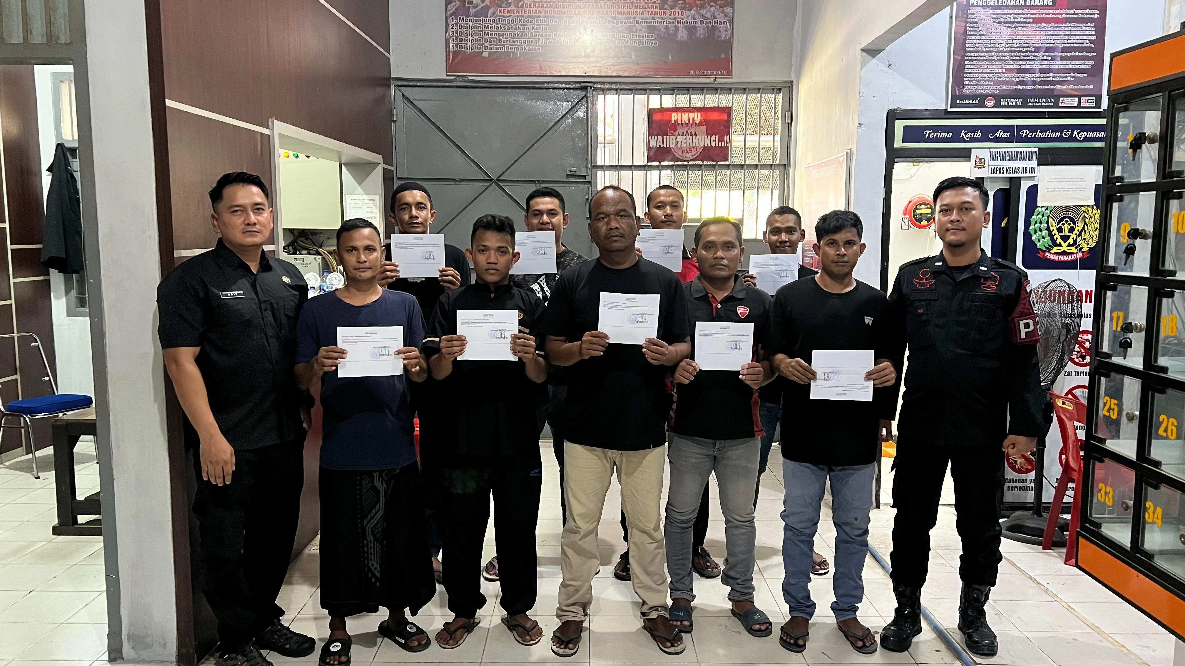 Pelaksanaan Keputusan Presiden Tentang Pemberian Amnesti bagi Warga Binaan Lapas Idi