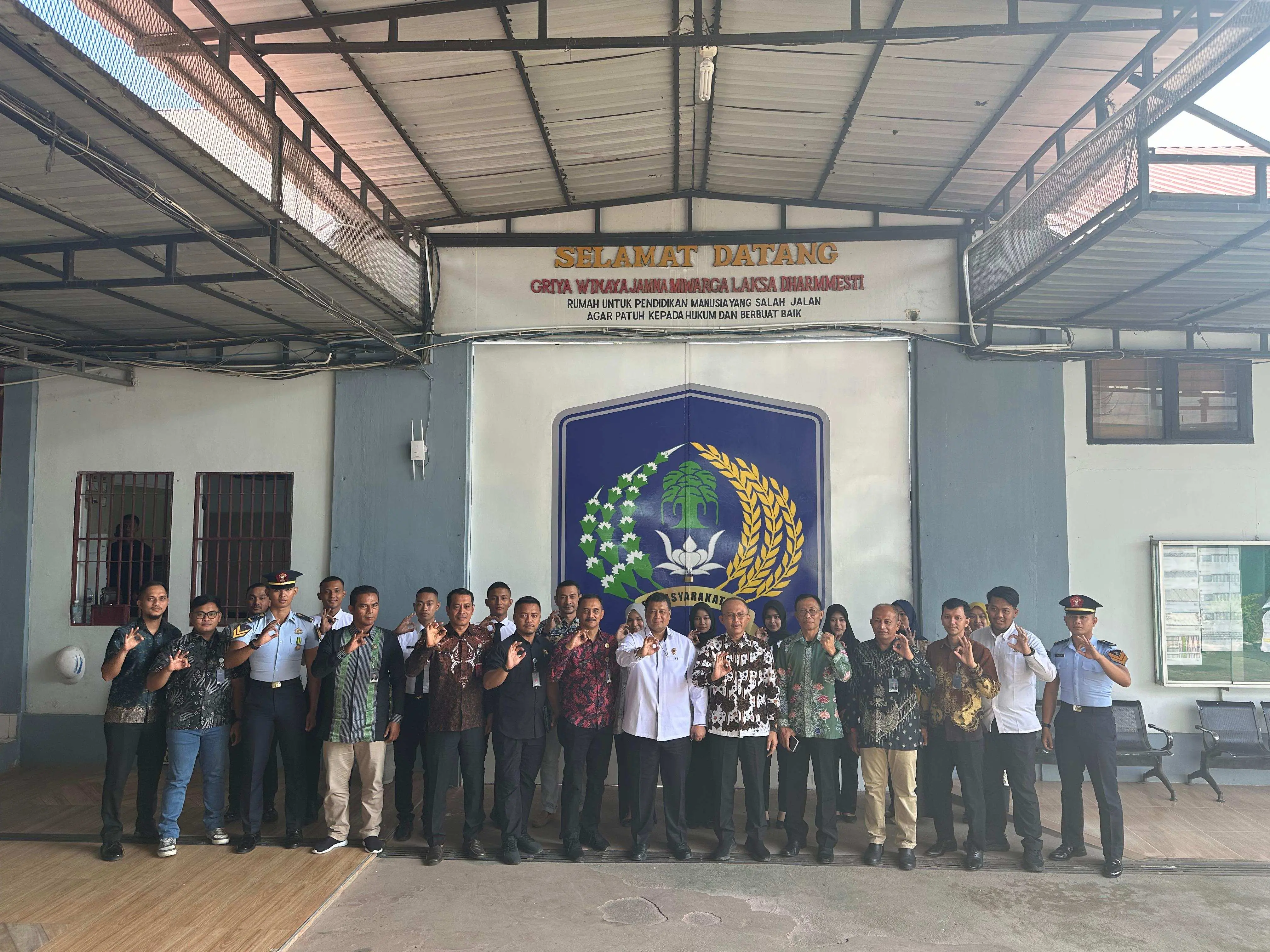 Inspektur Jenderal Kementerian HAM RI, Beri Pengarahan dan Penguatan bidang HAM kepada Jajaran Lapas Kelas IIA Banda Aceh