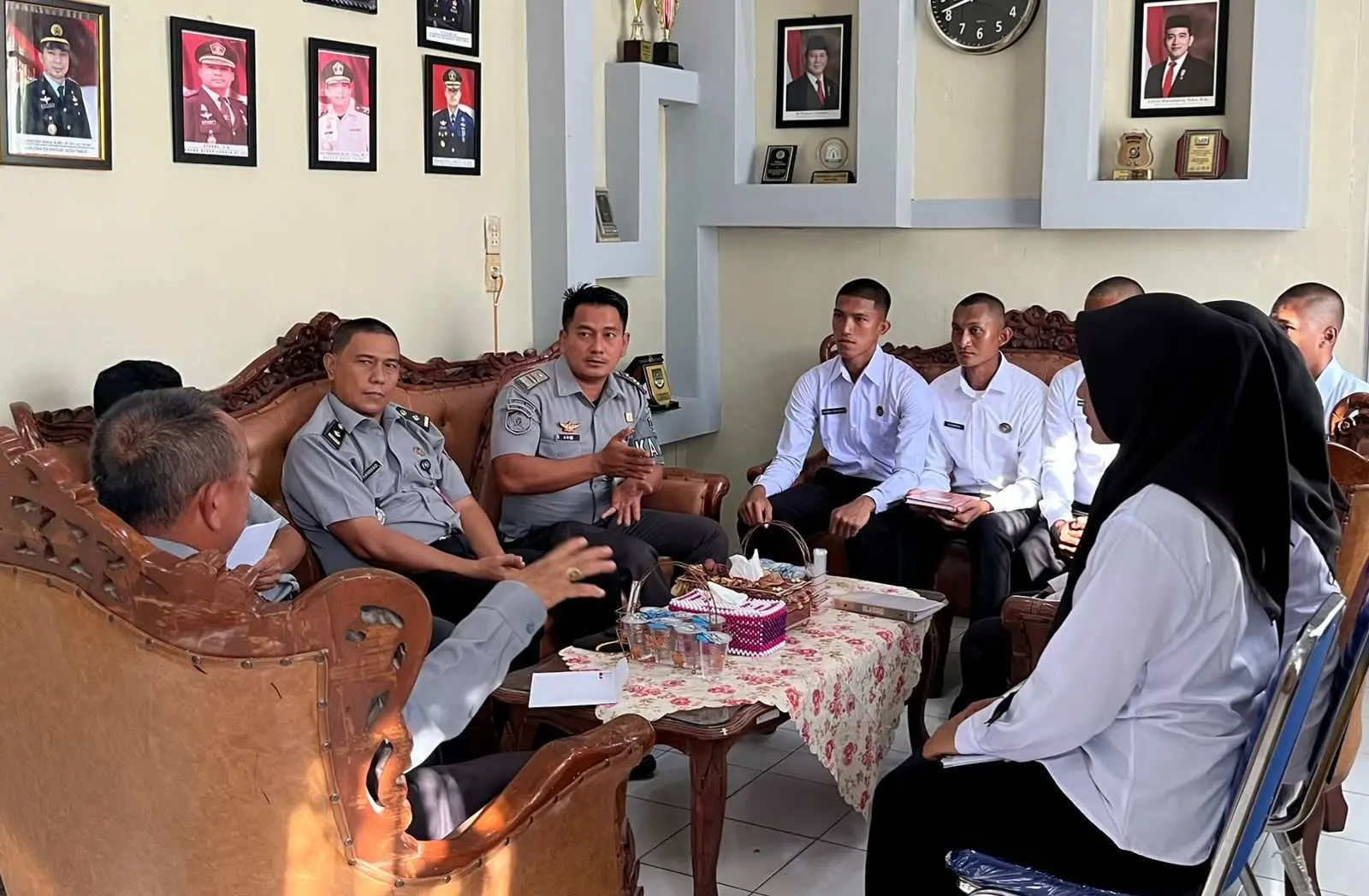 Siap Mengabdi, 7 Tunas Muda Pemasyarakatan Menghadap ke Lapas Idi