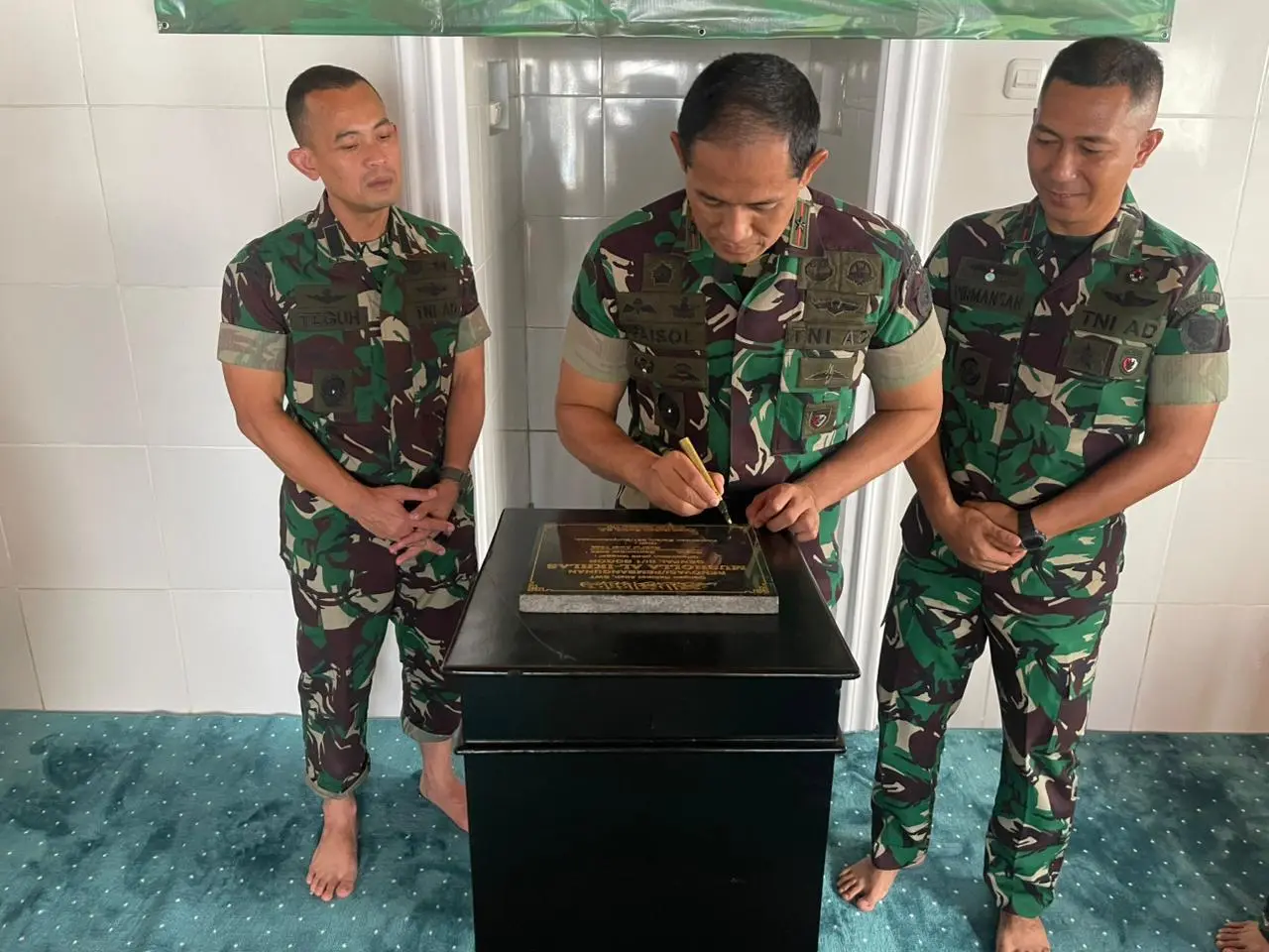 Danrem 061/SK Resmikan Mushola Al Ikhlas, TNI Perkuat Kedekatan dengan Rakyat