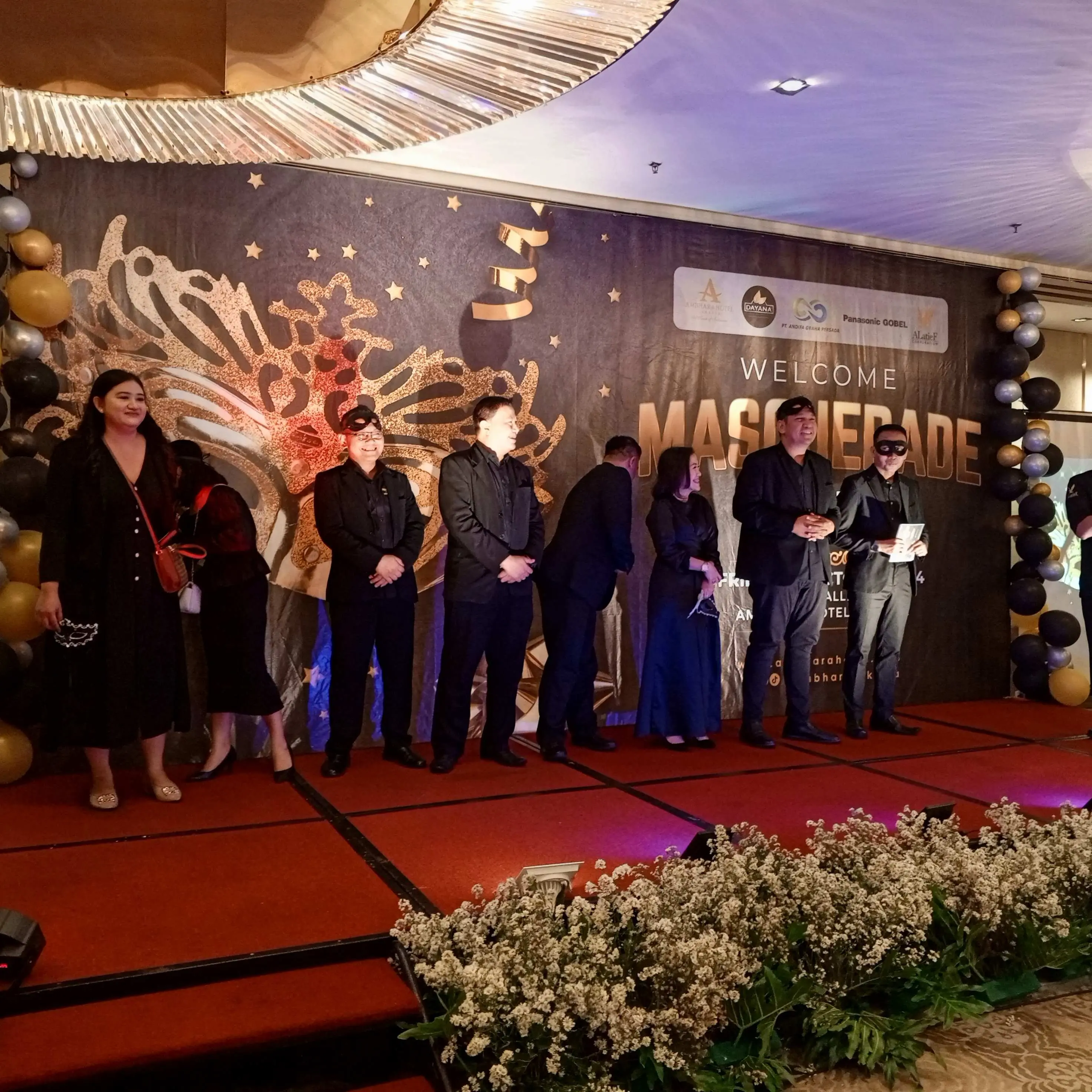 Apresiasi Mitra Setia, Hotel Ambhara Gelar Pesta Topeng